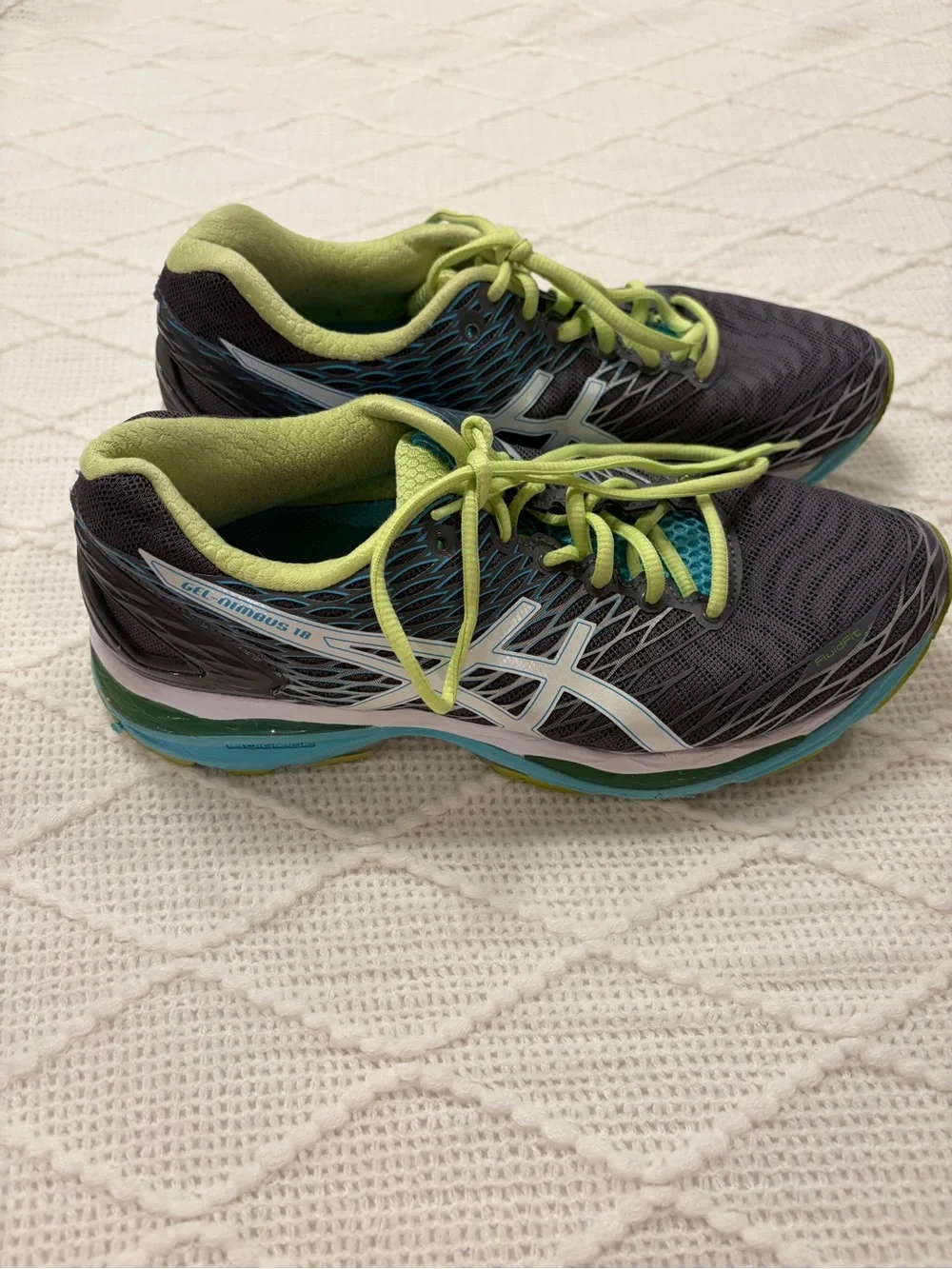 ASICS Gel Nimbus 18 Women 8.5 Running Shoes